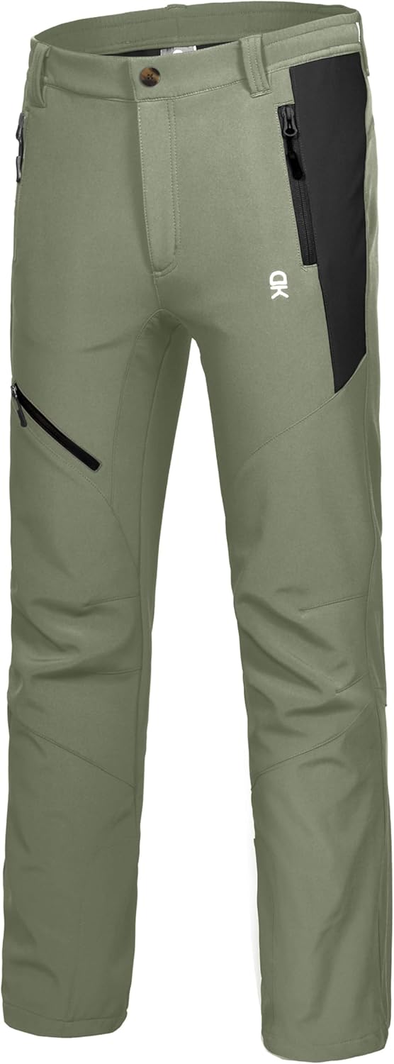 Insulated Fleece-Lined Pants for Outdoor Adventures