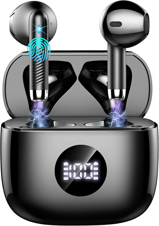 40H Playback 6D Stereo Earbuds by Jxrev