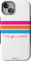 Casely iPhone 14 Case | Love Island I've Got a Text! - Bold Protection
