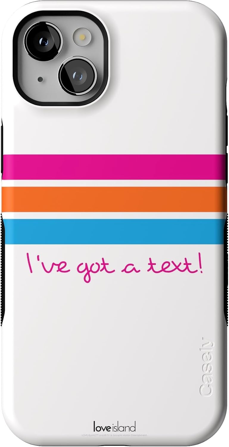 Casely iPhone 14 Case - Bold Protection with Love Island Design