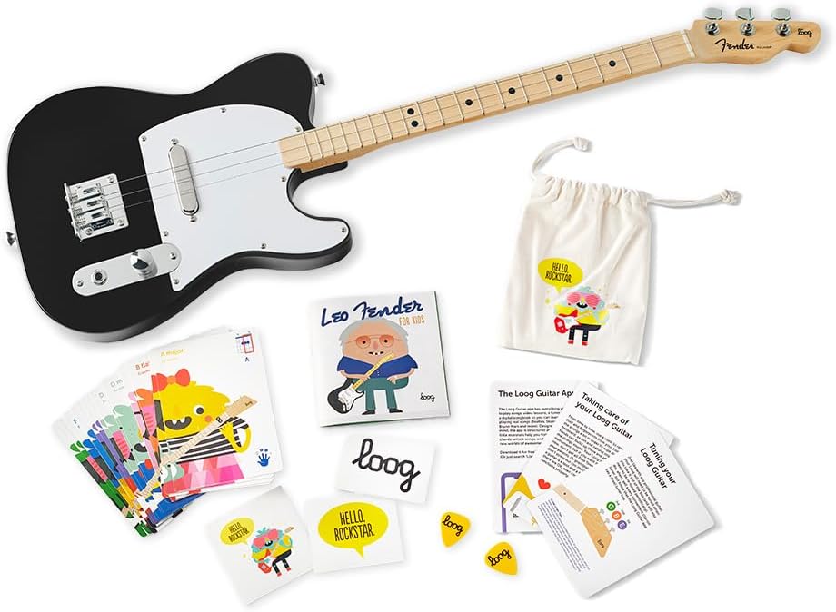 Fender x Loog Telecaster Kids Electric Guitar Beginner Set
