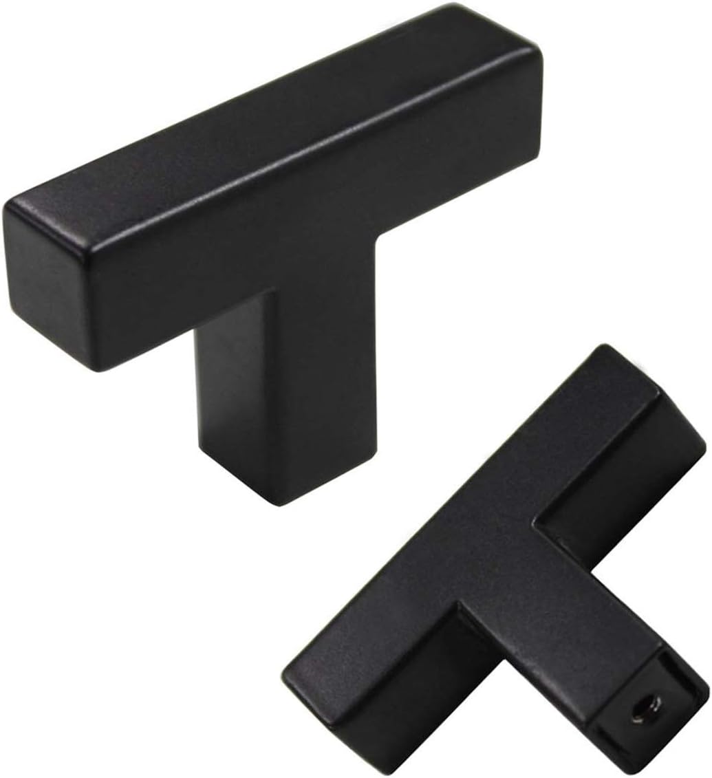 Black Cabinet Knobs for Kitchen and Bathroom by Goldenwarm