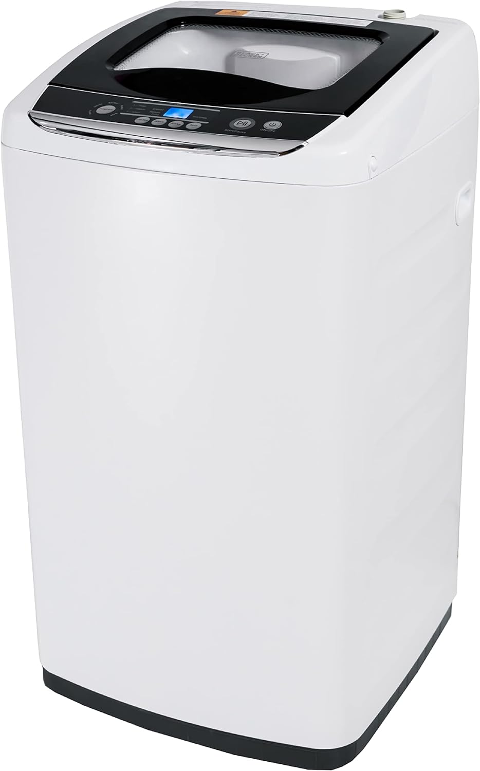 Compact 0.9 Cu. Ft. Portable Washer - 6.6 lb. Capacity, 5 Wash Cycles, Quick Connect, LED Display