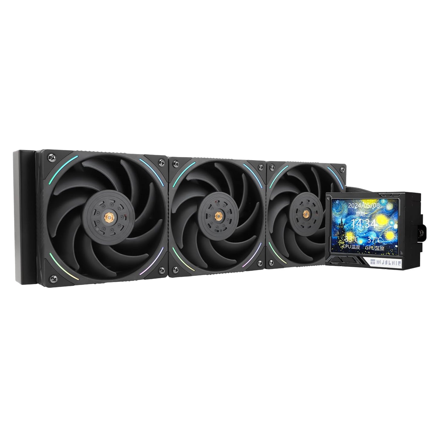 Thermalright Mjolnir Vision 360 ARGB Black CPU AIO Cooler Review
