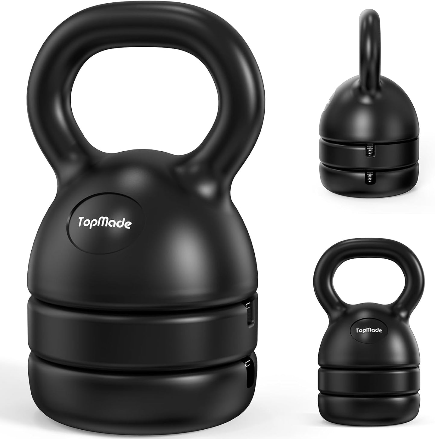TopMade Adjustable Kettlebell Weights Set for Home Gym Fitness
