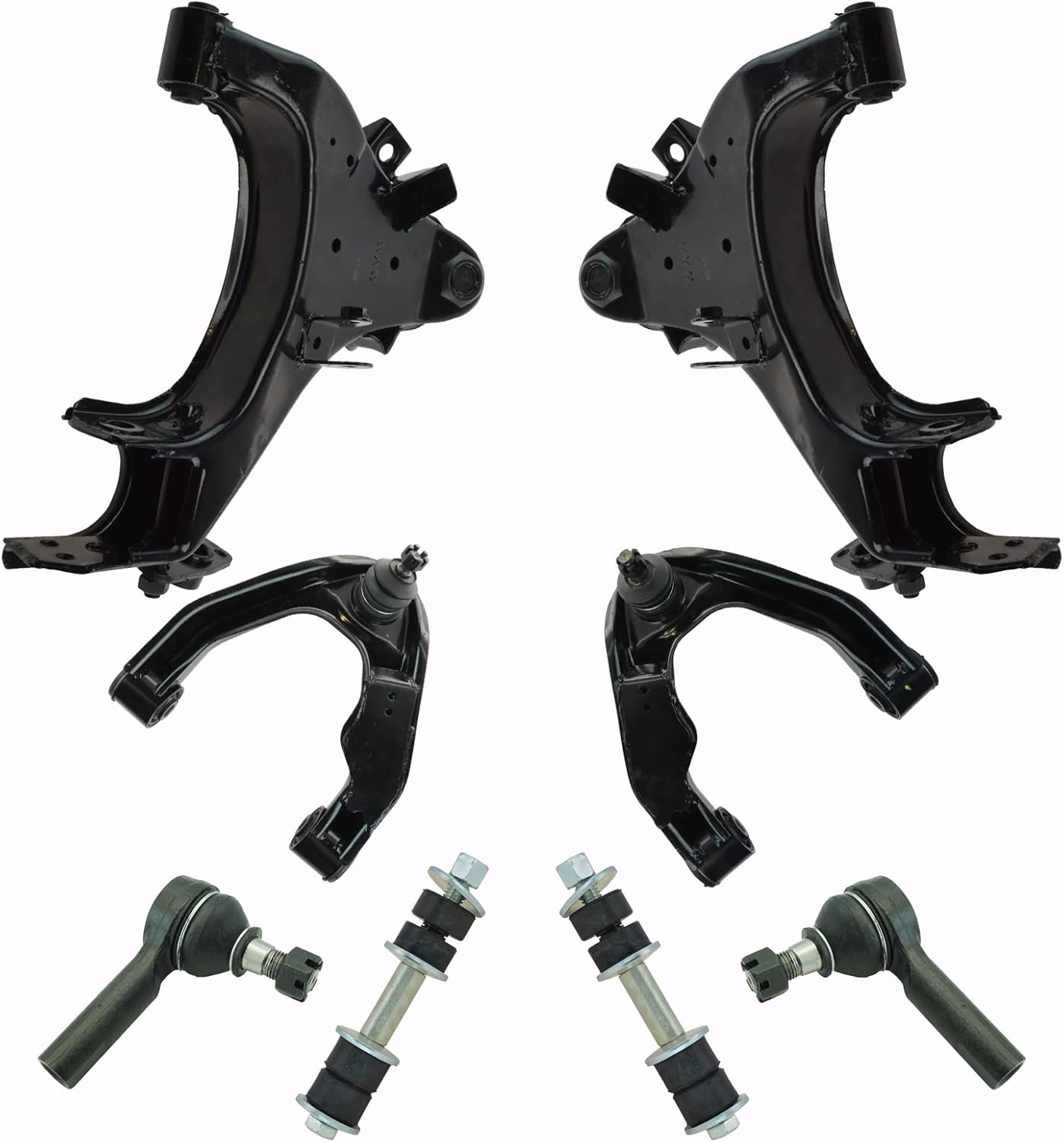 TRQ Front Steering & Suspension Kit for 2000-2004 Nissan Xterra