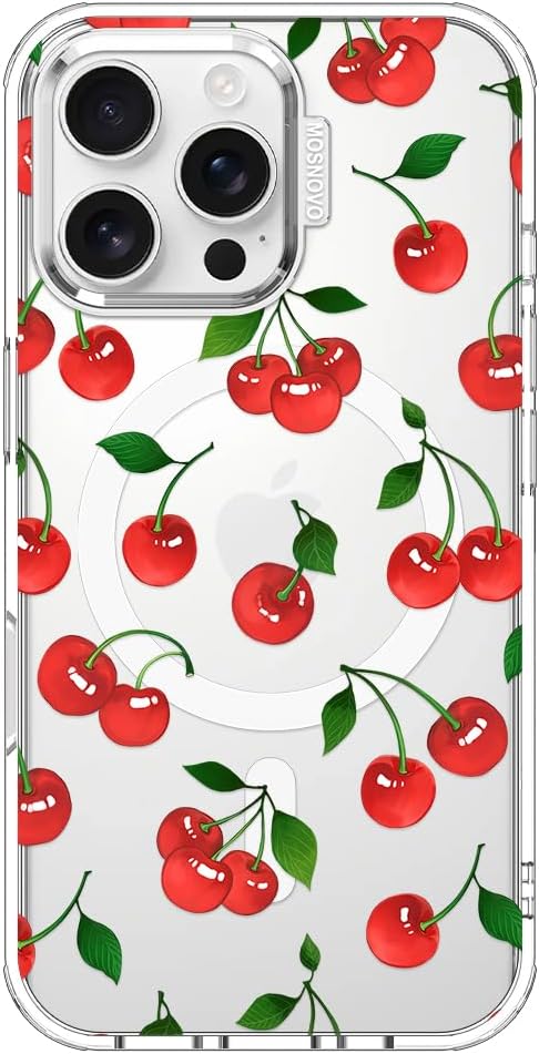 MOSNOVO Clear Phone Case for iPhone 16 Pro Max with Drop Protection