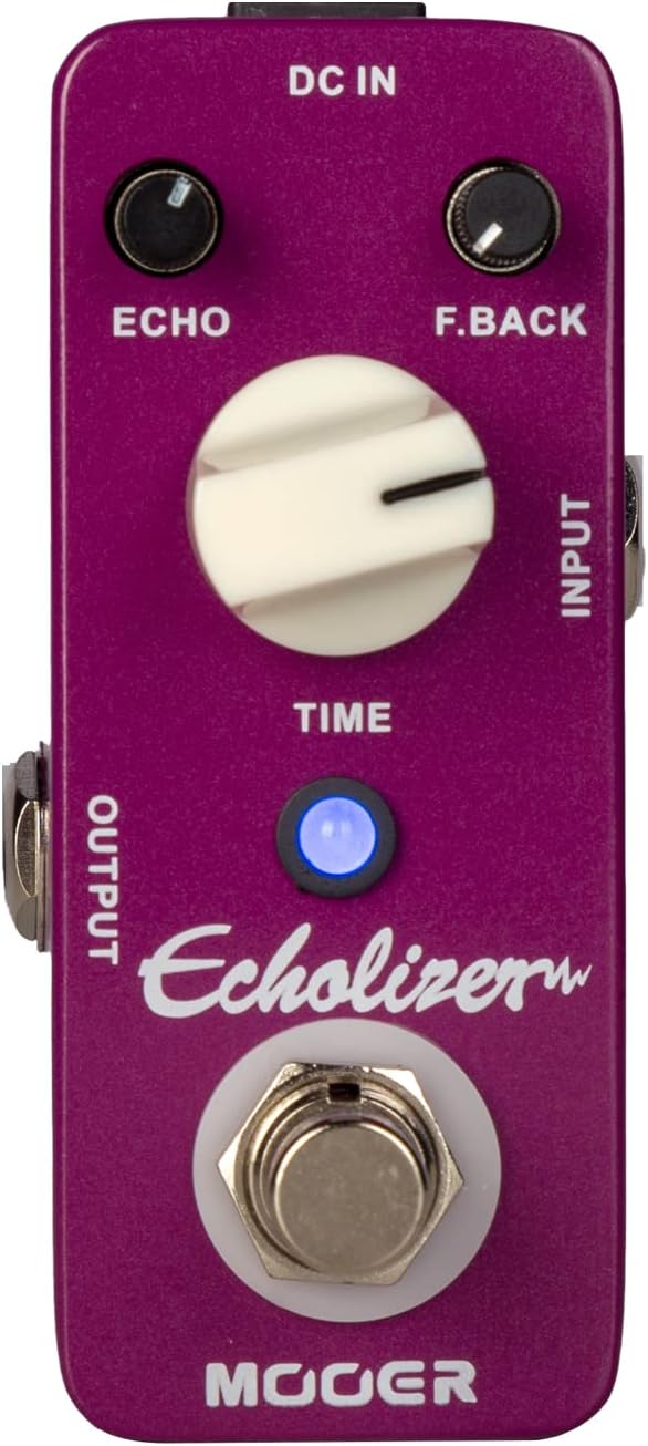 MOOER Echolizer Delay Pedal for Warm Vintage Sound Effects