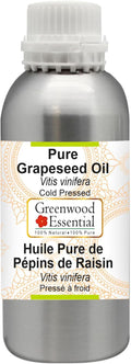Pure Grapeseed Oil Cold Pressed 630ml - Lightweight Daily Carrier Oil