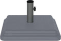 40 Pound Umbrella Base for Patio Table - Heavy Duty Grey
