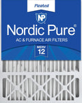 Nordic Pure 20x25x5 Replacement MERV 12 Air Filter - High Efficiency