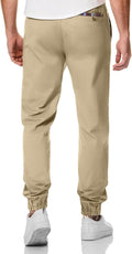 Mens Casual Joggers Pants Cotton Drawstring Chino - Comfortable