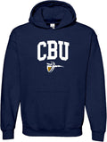 UGP Campus Apparel College Arch Logo Hoodie - Licensed Team Sweatshirt