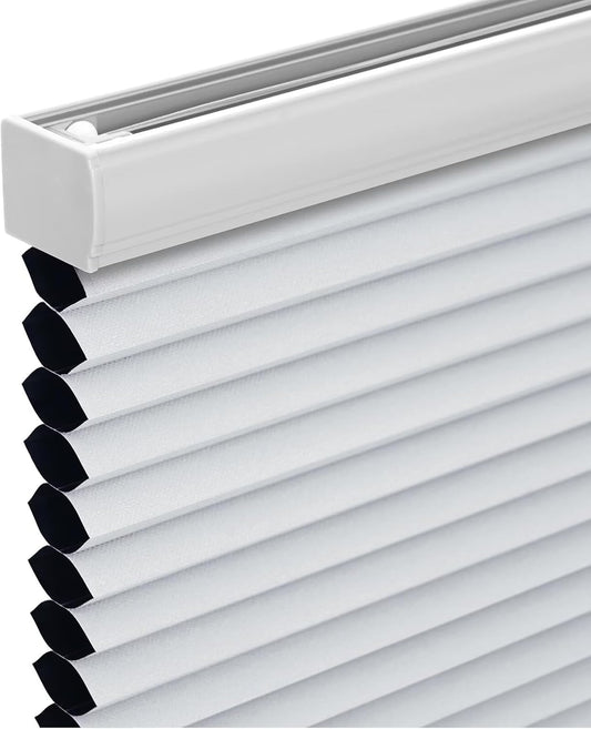 Cordless Cellular Shades for Windows - Blackout Honeycomb Blinds