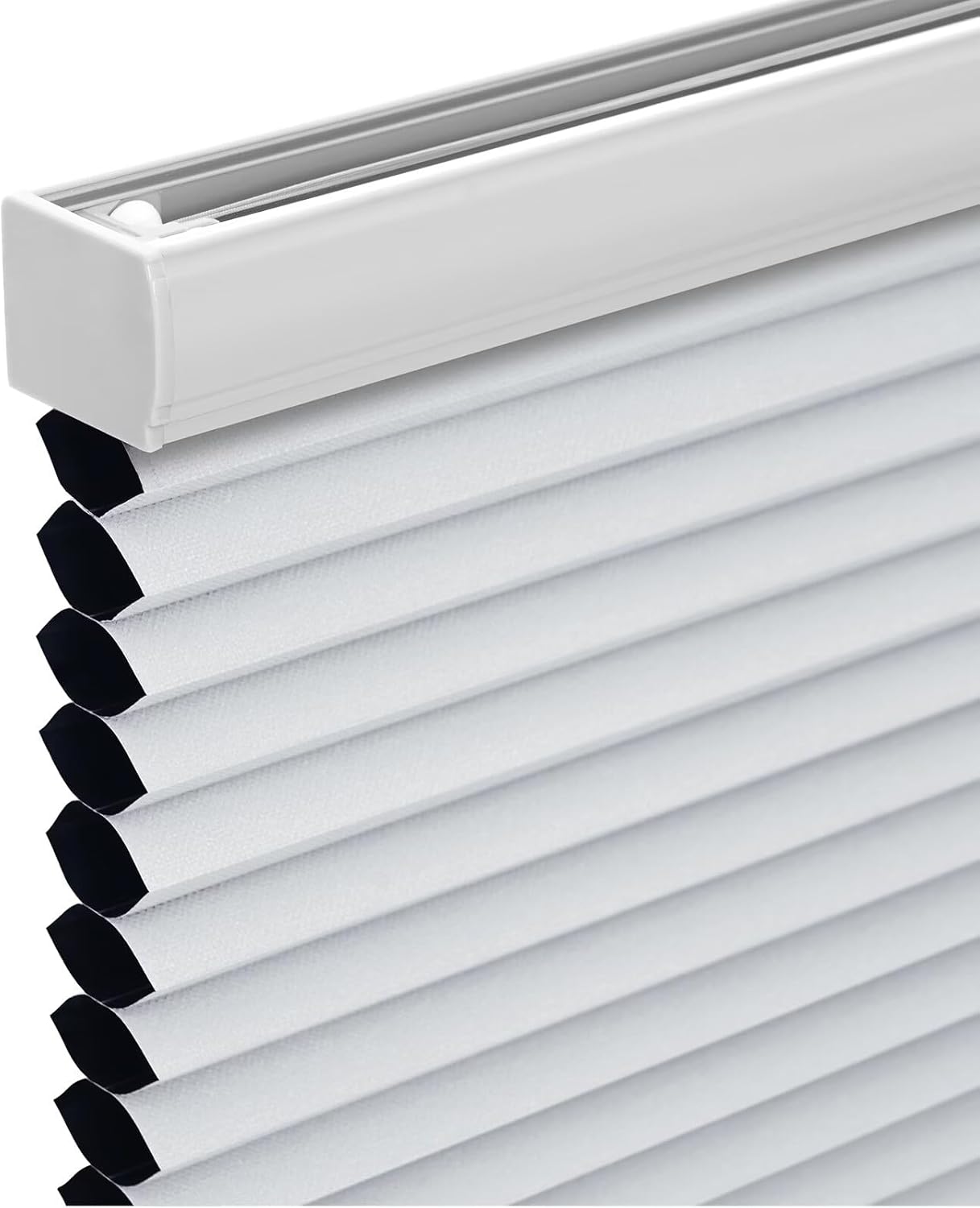 Cordless Cellular Shades for Windows - Blackout Honeycomb Blinds