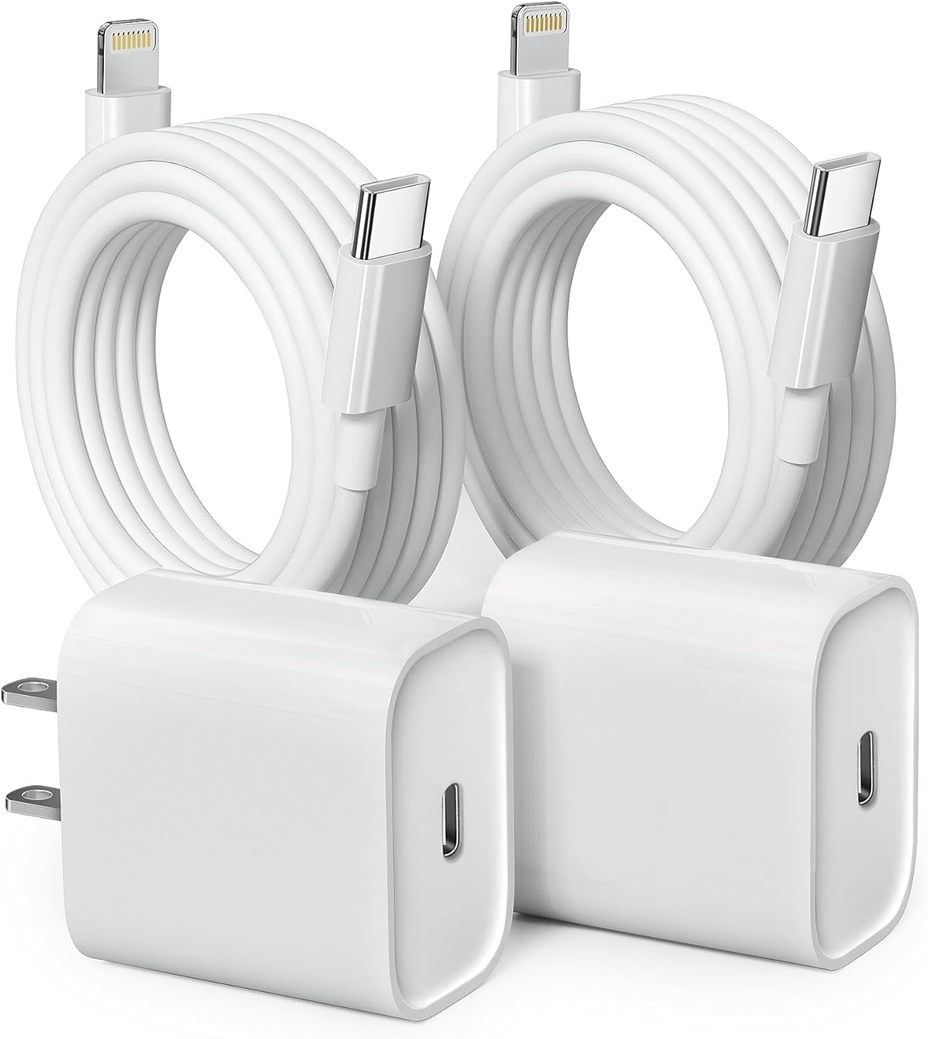 Rapid 20W PD Charging Bundle for iPhone - 2 Pack