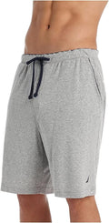 Men's Soft Knit Sleep Lounge Short - Grey Comfort Fit