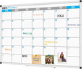 Magnetic Calendar Whiteboard 60 x 40 - Monthly Planning Board