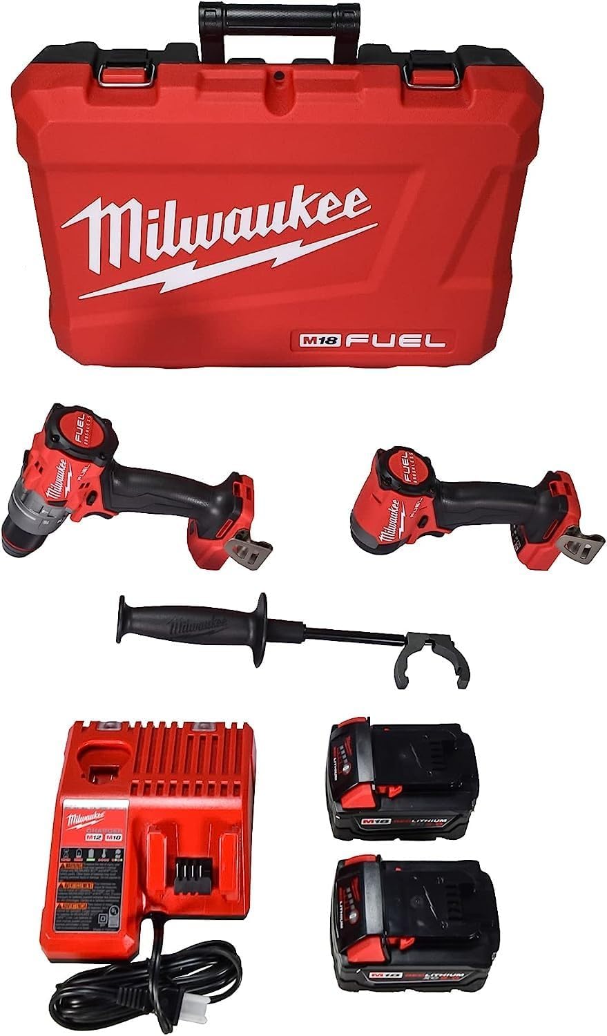 Milwaukee Electric M18 Fuel 2-Tool Combo Kit for Professionals