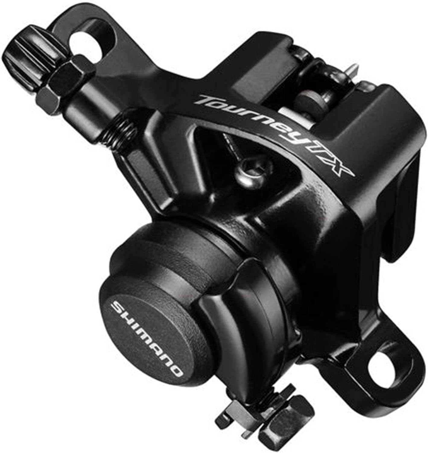 Shimano Tourney Disc Brake Caliper - Resin Pads for Smooth Stops