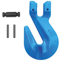 3/8ft Grade 100 Grab Hook Clevis Chain Hook WLL 8800 lbs - Heavy Duty