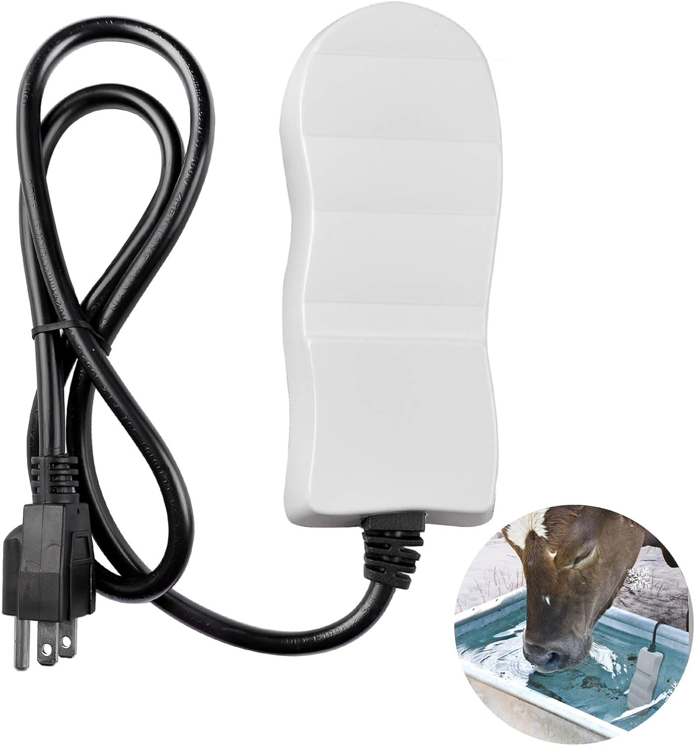 250W Submersible Heater: Keep Livestock Warm! Non-Conductive, Anti-Rust - 'Wedigout'