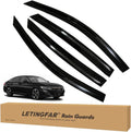 Tape-on Rain Guards for 2018-2022 Honda Accord - Slim Wind Deflectors
