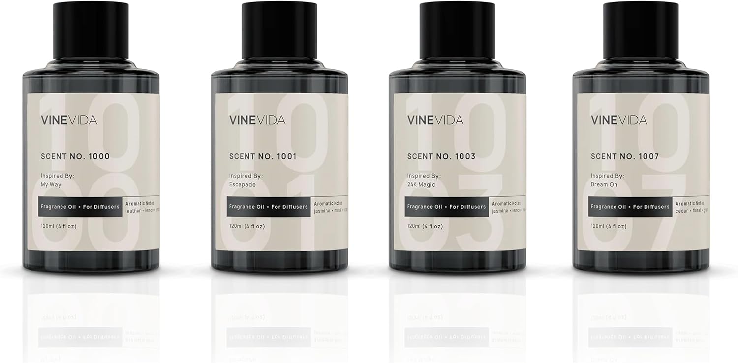 VINEVIDA Hotel Fragrance Collection Diffuser Oil for Home