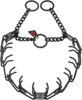 Herm Sprenger Black Stainless Steel Prong Collar - Easy On Fit