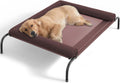 Cooling Elevated Dog Bed - Outdoor Medium Raised Dog Cot - Breathable