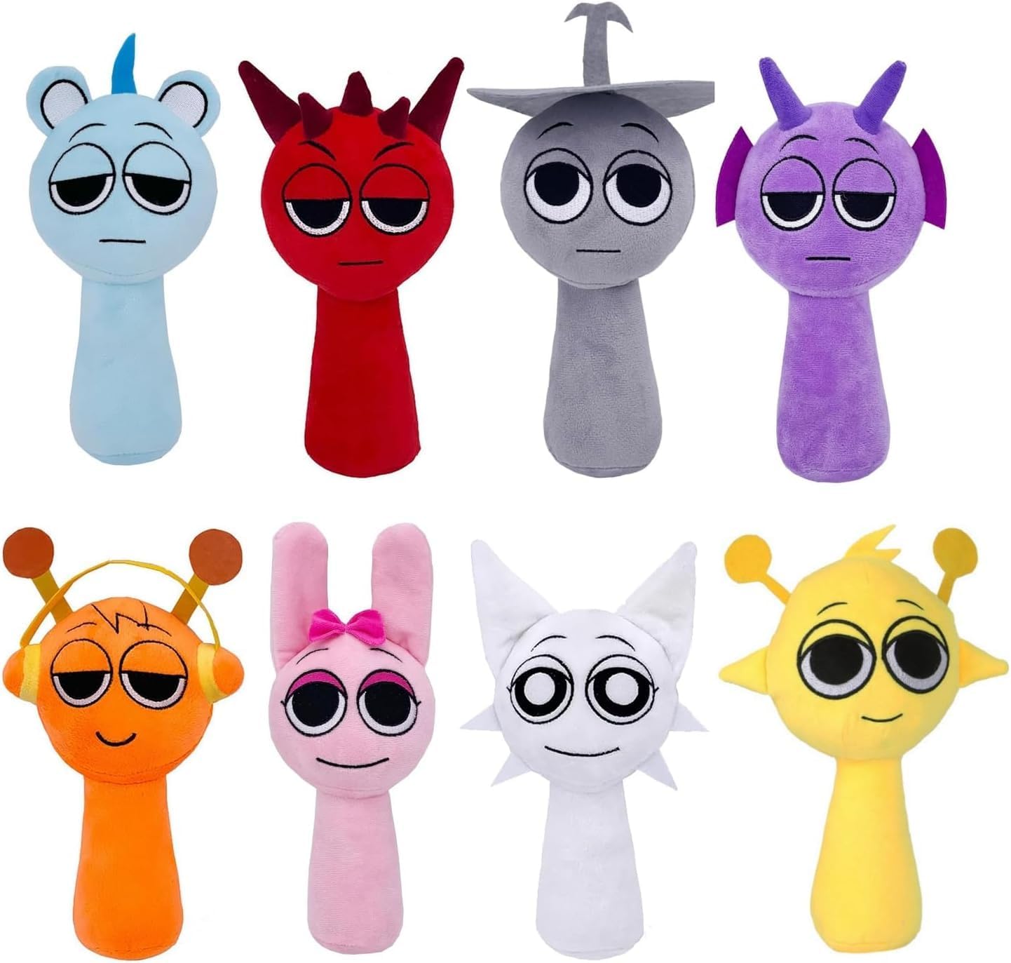 8PCS Sprunky Game Plush Toys for Kids and Adults - Soft Gifts
