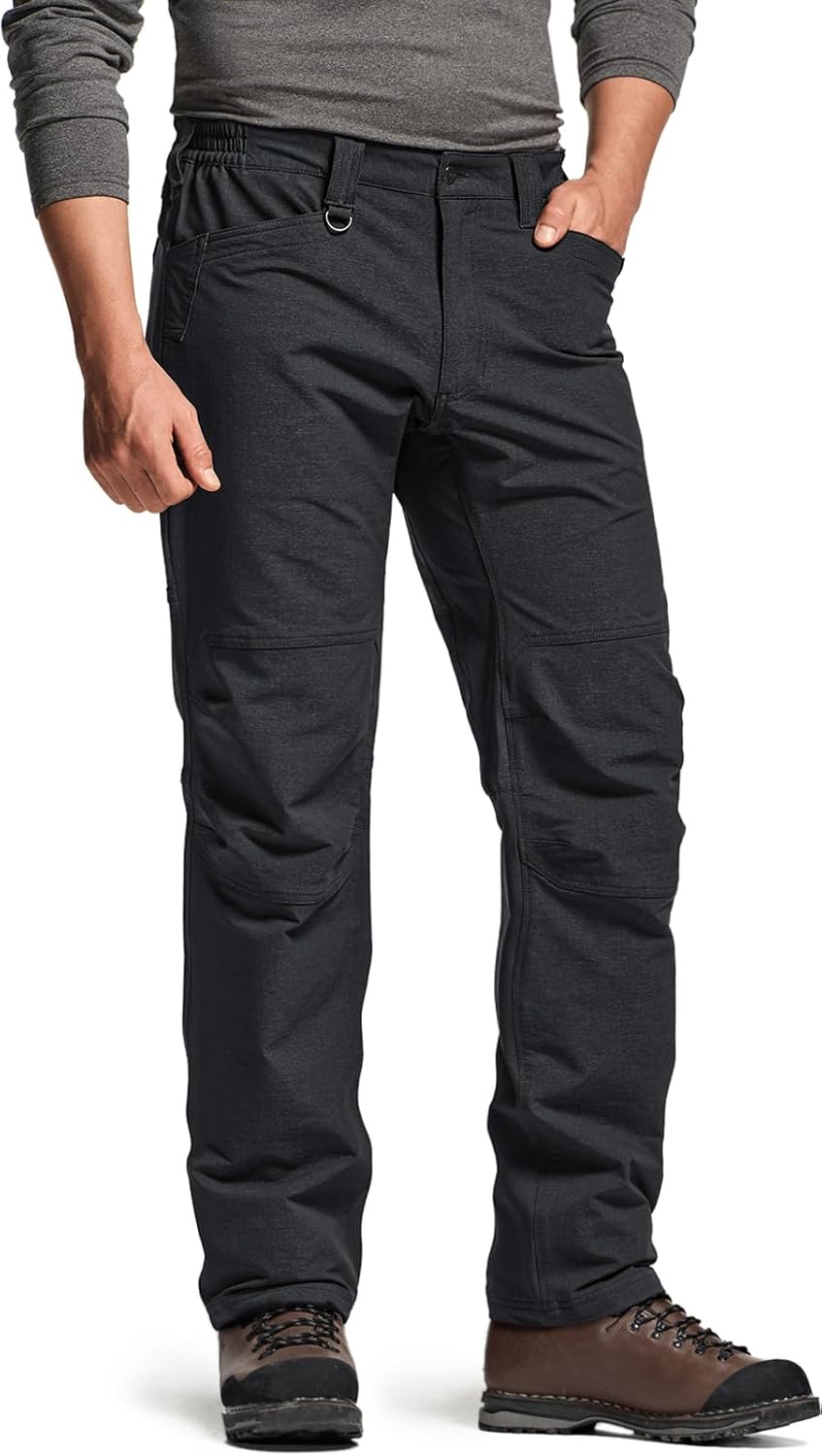 CQR Mens Softshell Fleece Lined Winter Hiking Pants Review