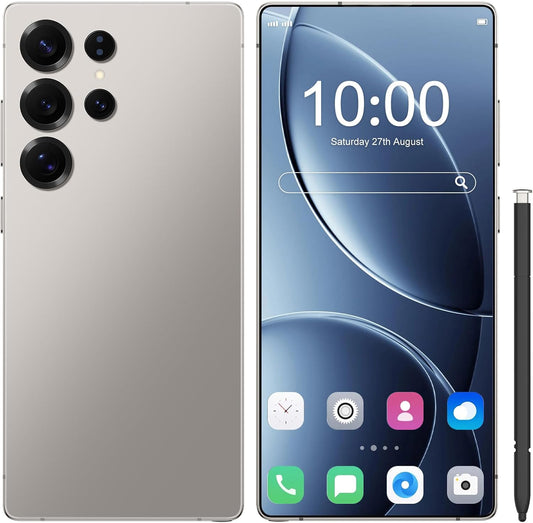 S25 Ultra Unlocked Phone with 7.2-inch HD Screen and 5G