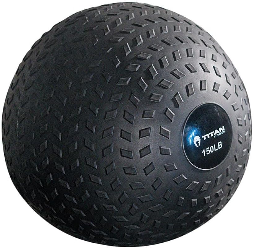 Titan Fitness Rubber Tread Slam Ball for Ultimate Workouts