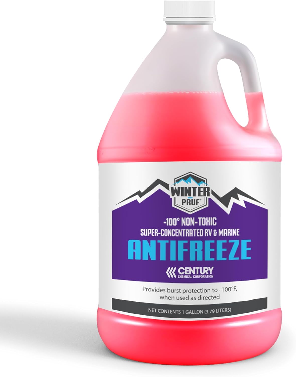 WINTER PRUF Concentrate Antifreeze for Safe Winterizing Needs