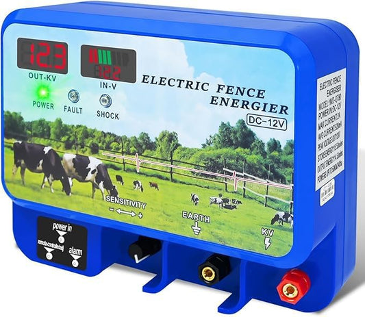 15.5 Joules Electric Fence Charger for Livestock Protection