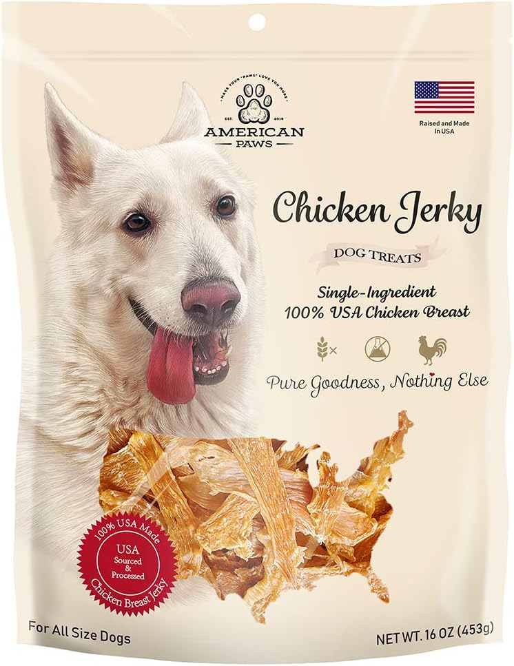 USA Made All Natural Chicken Jerky Dog Treats