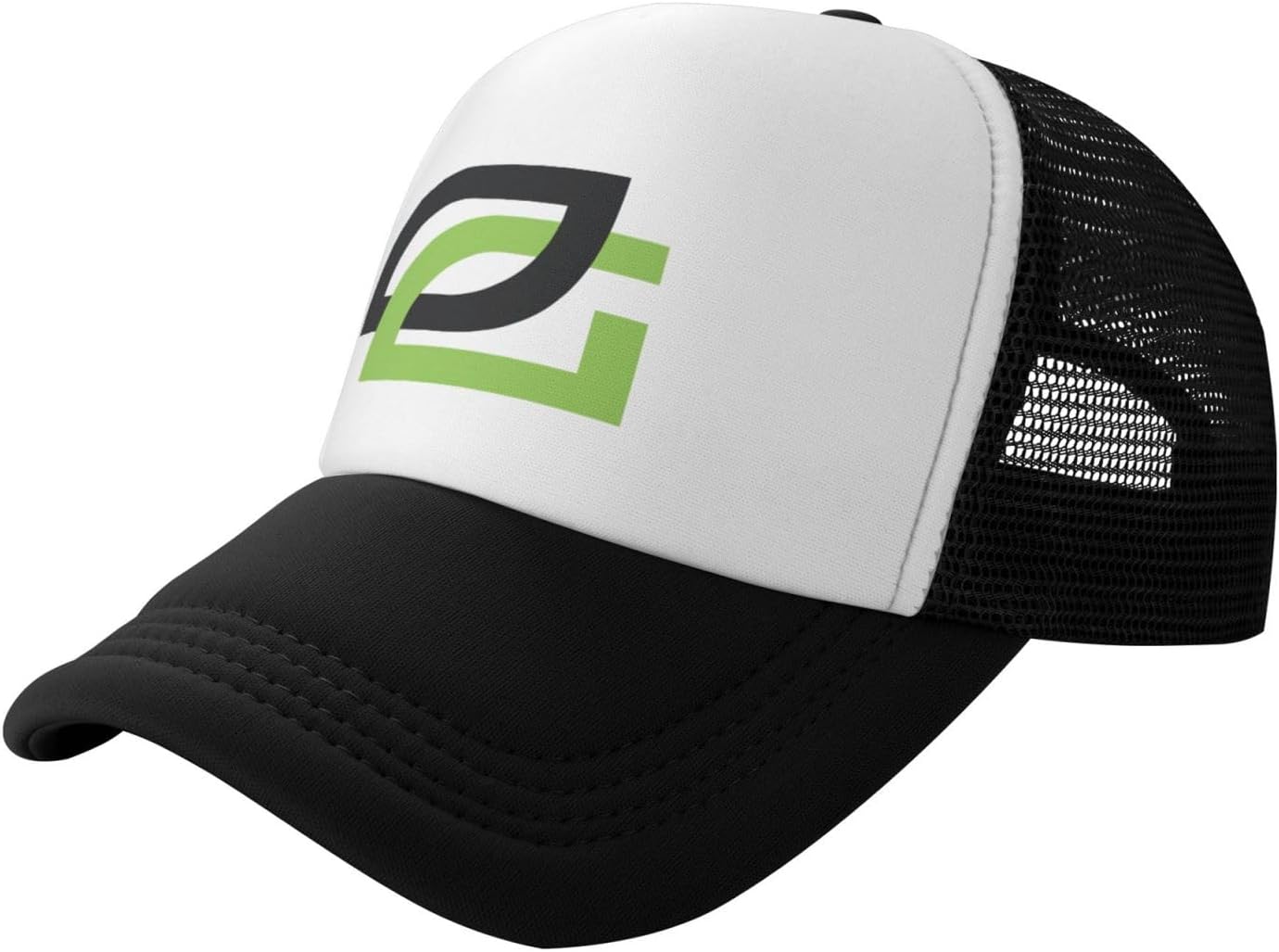 Optic Gaming Logo Trucker Hat - Comfortable Mesh Shade