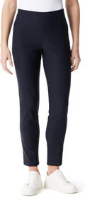 Gloria Vanderbilt Pull on Tummy Slimmer Trouser Pant - Slim Fit