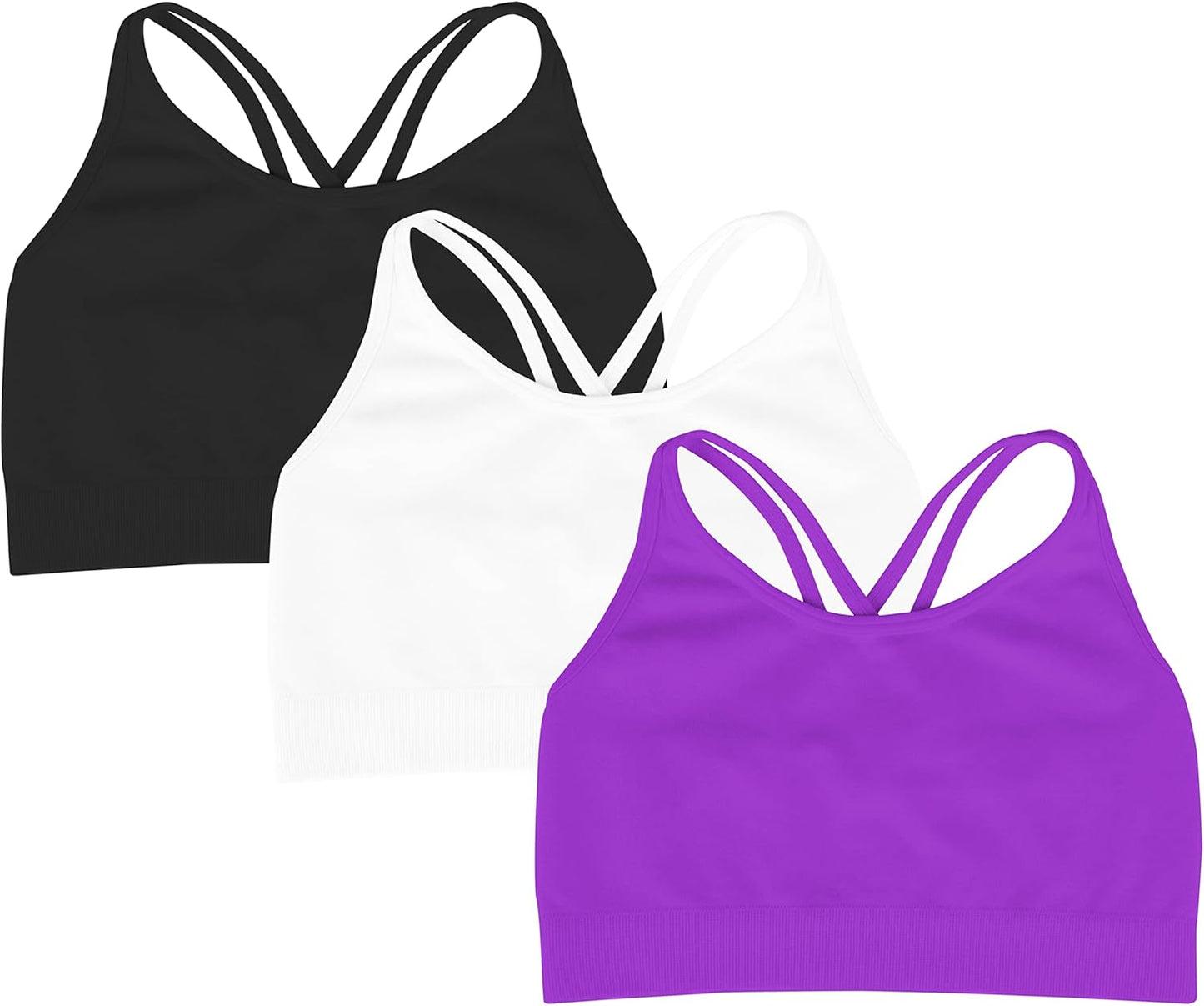 Kurve Girls Seamless Strappy Back Crop Undershirt Bra Review