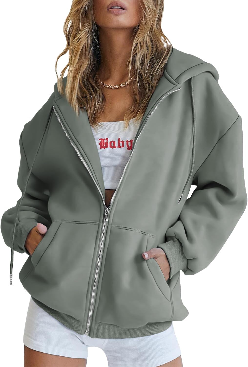 EFAN Women's Oversized Casual Sweatshirts with Pocket for Fall