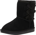 Koolaburra Girls' Victoria Short Boot - Cute, Warm Winter Staple
