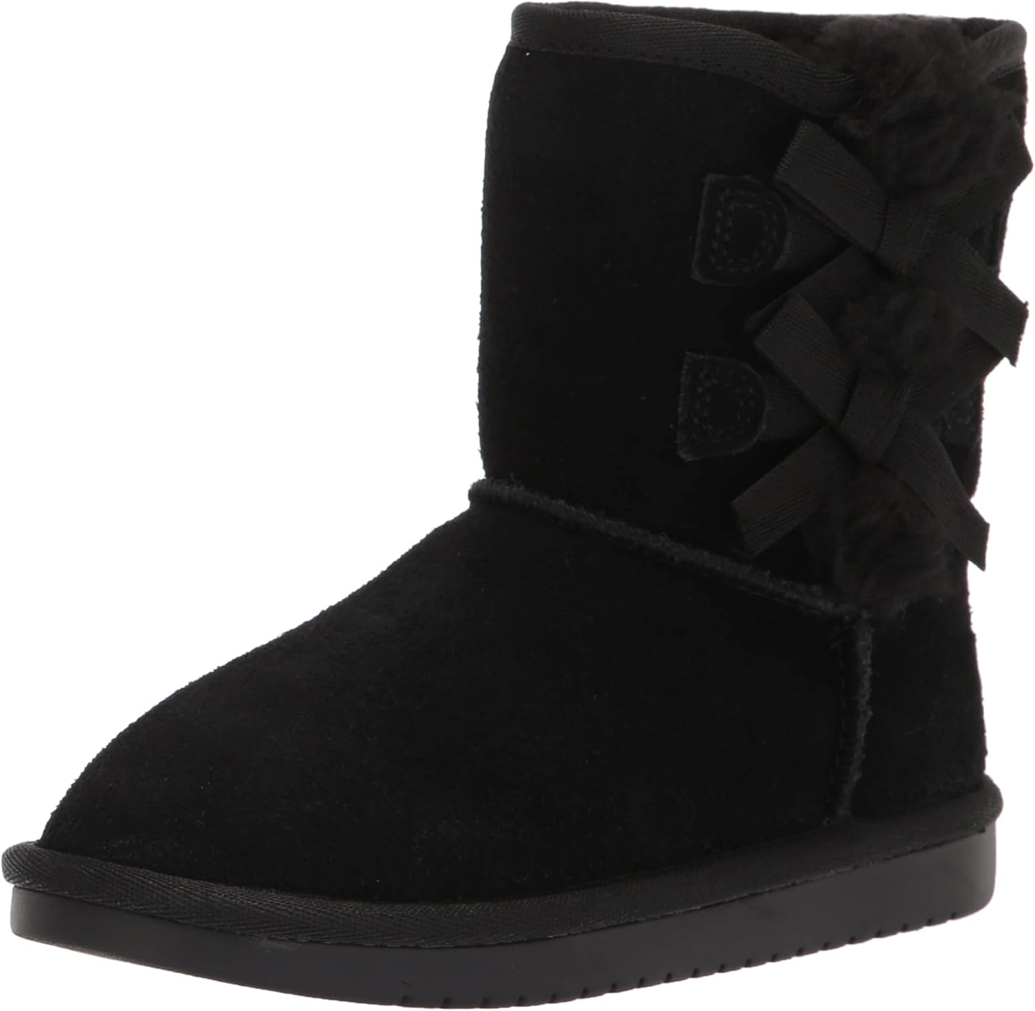 Koolaburra by UGG Girls' Victoria Short Boot with Faux Fur