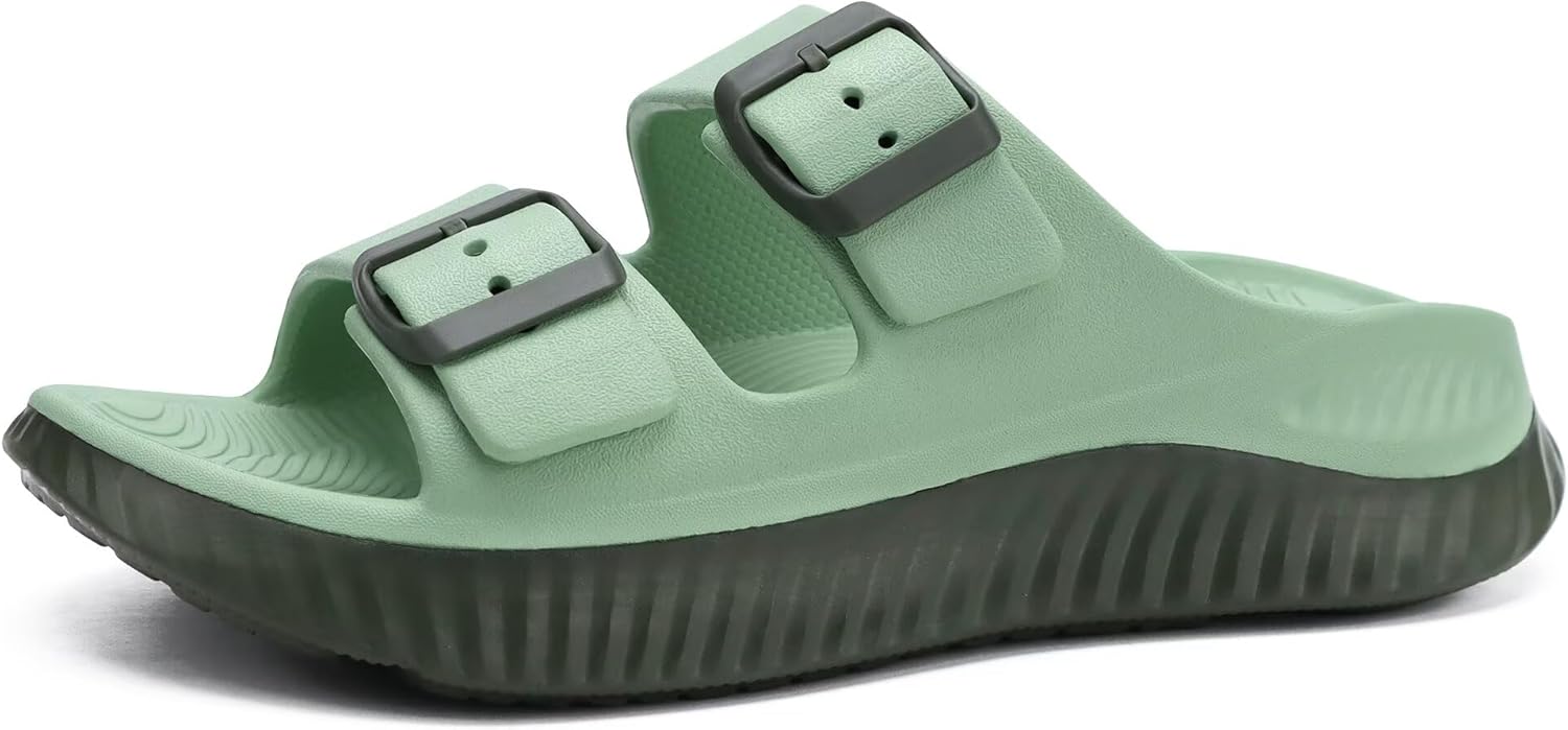 KuaiLu Womens Recovery Sandals with Arch Support for Comfort