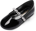 Girls Mary Jane Dress Shoes Ballerina Flats for Wedding - Cute Sparkle
