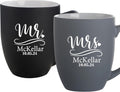 Custom Mr & Mrs Mug Set- Perfect Couples Gift!