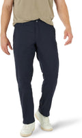 Lee Men's Extreme Motion Flat Front Relaxed Taper Pant (Style 9HNM)