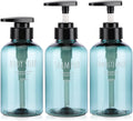 Segbeauty 10oz Pump Bottles, 3-Pack for Easy Shower Dispensing