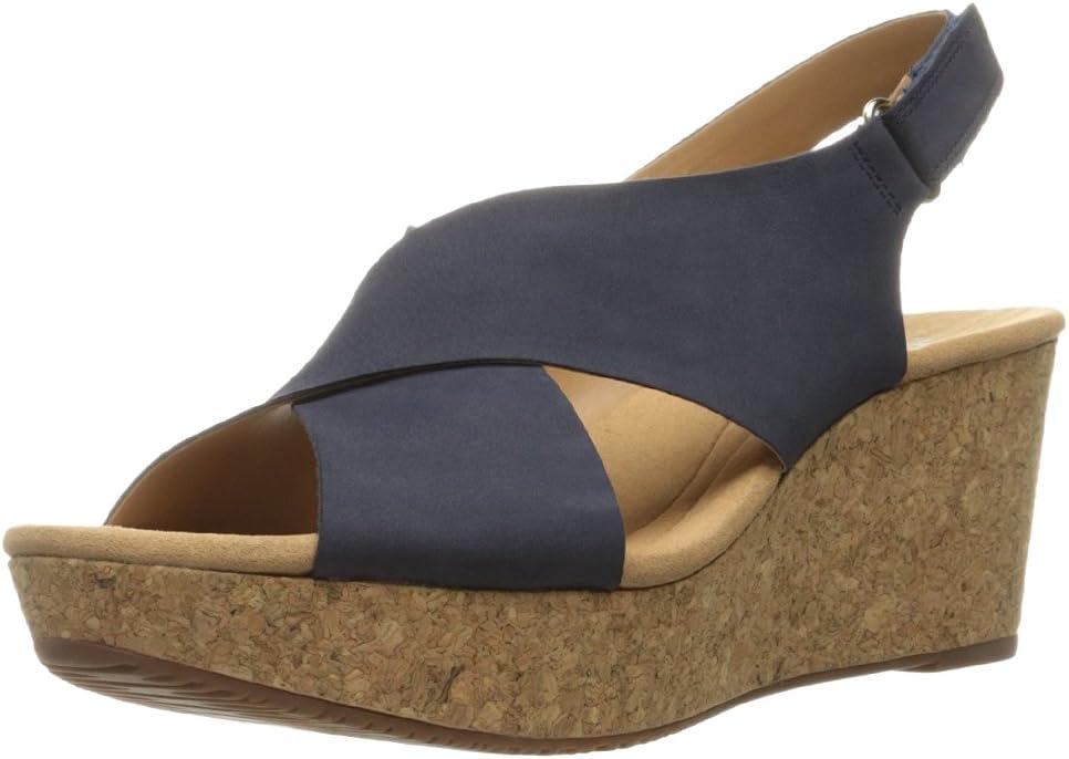 Clarks Women's Annadel Eirwyn Wedge Sandal for Comfort and Style