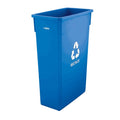 Winco Slim Commercial Trash Can for Efficient Waste Management
